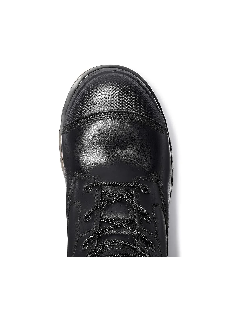 Ботинки мужские Timberland PRO Boondock Водонепроницаемые Кожаные Композитный Защитный Носок Черные — изображение 2 из 6