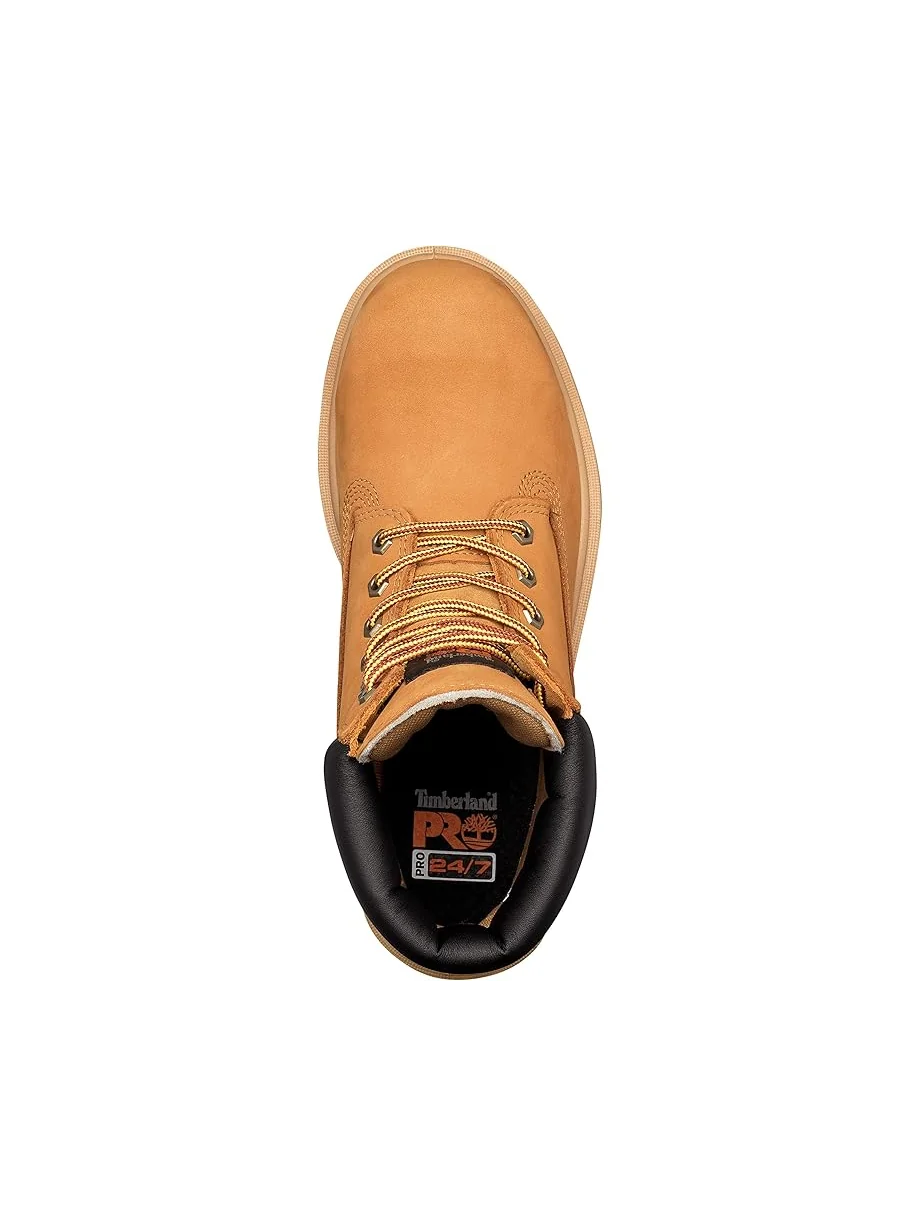 Мужские ботинки Timberland PRO Direct Attach кожаные с мягким носком — изображение 2 из 6, пшеничный