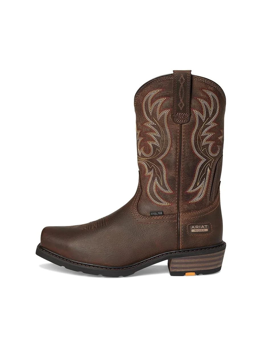 Ботинки Ariat Ironside Square Toe Steel Toe Work Boots — изображение 4 из 7, коричневый