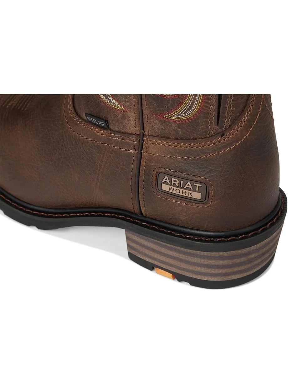 Ботинки Ariat Ironside Square Toe Steel Toe Work Boots — изображение 6 из 7, коричневый