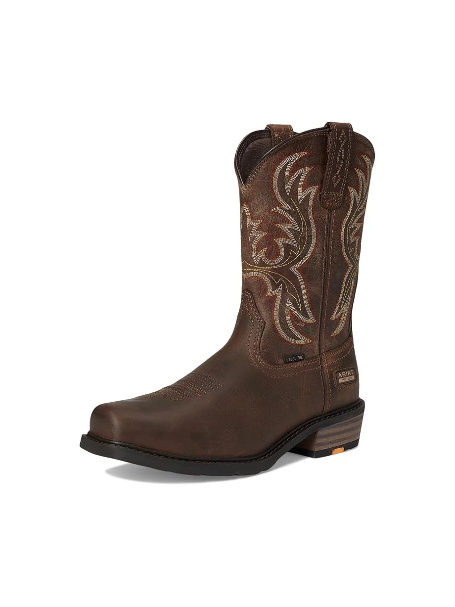 Ботинки Ariat Ironside Square Toe Steel Toe Work Boots — изображение 7 из 7, коричневый