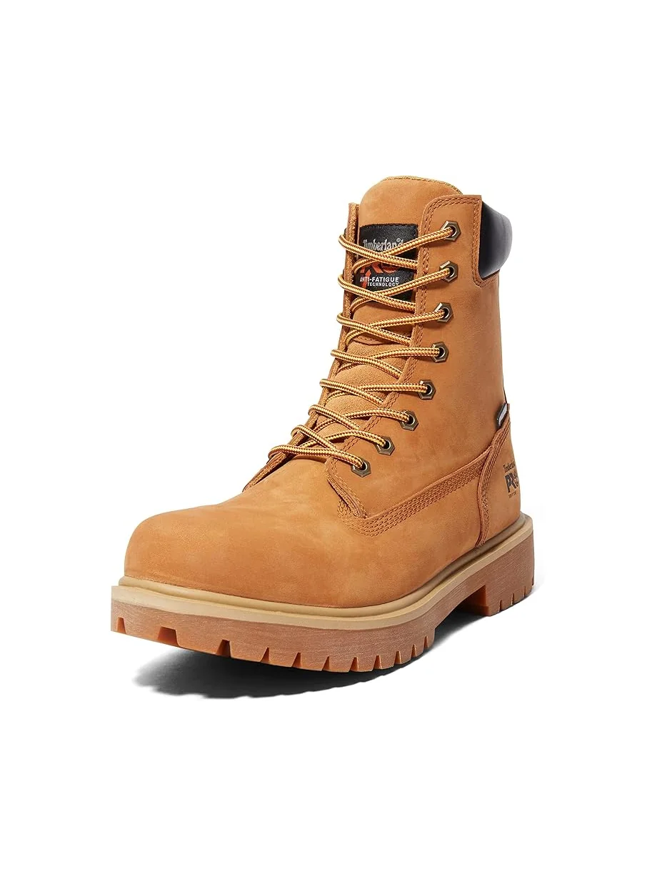 Ботинки мужские Timberland PRO Direct Attach водонепроницаемые высокие пшеничные — изображение 2 из 7, злакистый