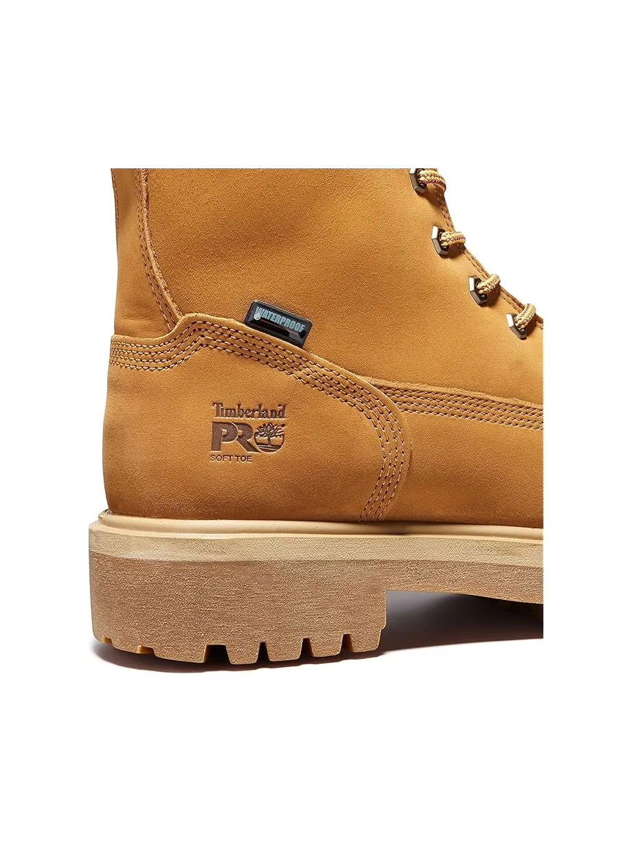 Ботинки мужские Timberland PRO Direct Attach водонепроницаемые высокие пшеничные — изображение 6 из 7, злакистый