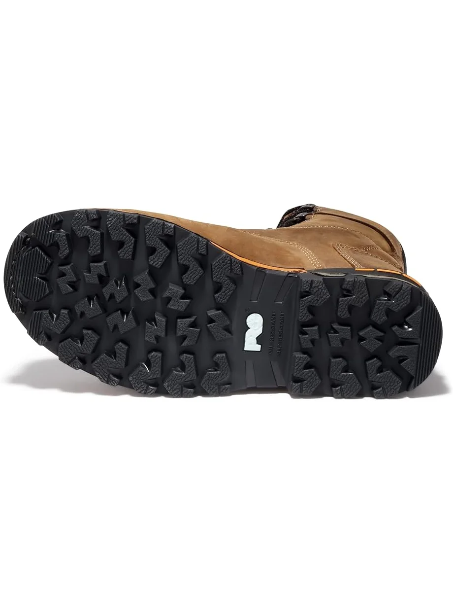 Мужские ботинки Timberland PRO Boondock, водонепроницаемые, с композитным защитным носком — изображение 3 из 6, коричневый