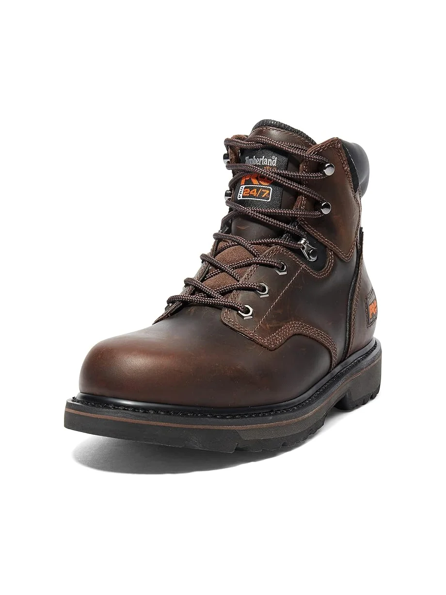 Ботинки мужские Timberland PRO Pit Boss из нубука — изображение 1 из 6, коричневый