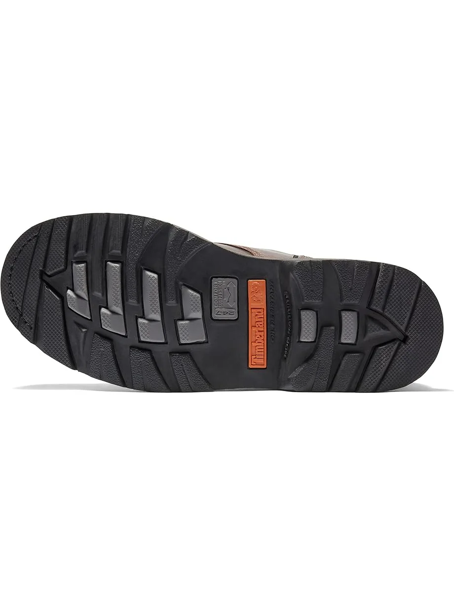 Ботинки мужские Timberland PRO Pit Boss из нубука — изображение 3 из 6, коричневый