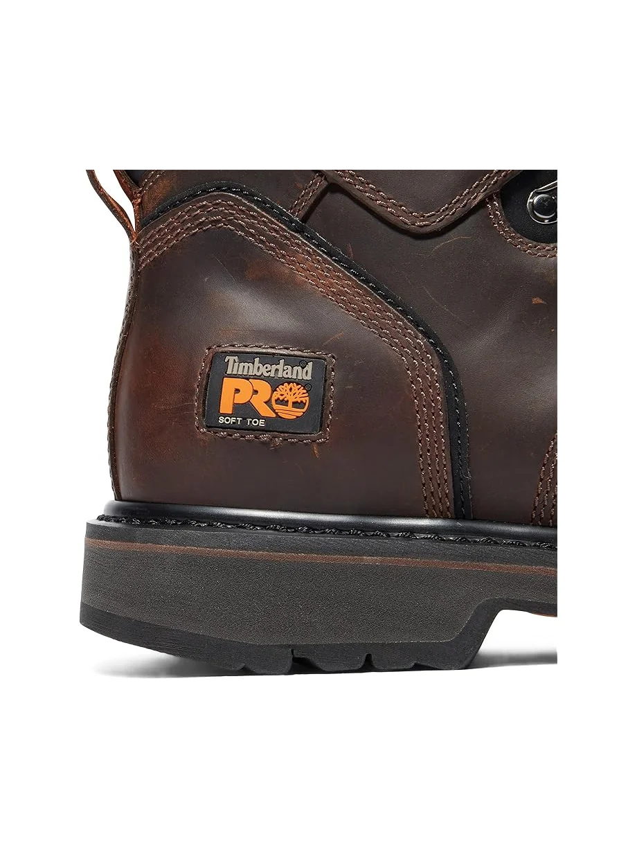 Ботинки мужские Timberland PRO Pit Boss из нубука — изображение 4 из 6, коричневый