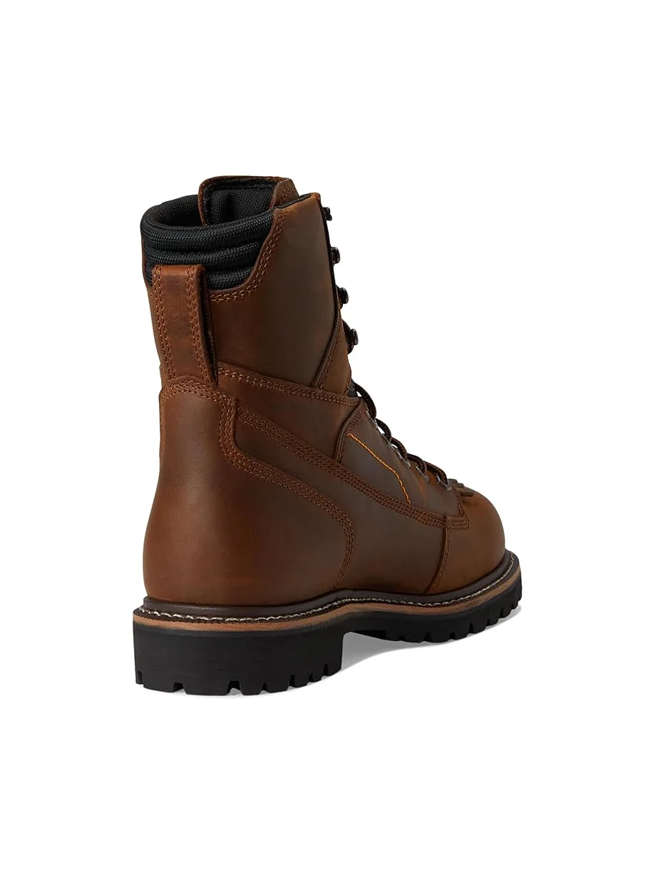 Ботинки Ariat Longview Shock Shield 8" Waterproof Work Boots — изображение 5 из 7, коричневый