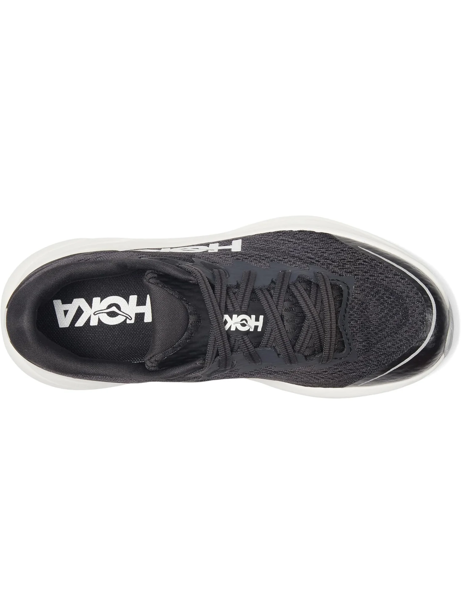 Кроссовки Hoka Kids Rincon 4 — изображение 2 из 7, черный/белый