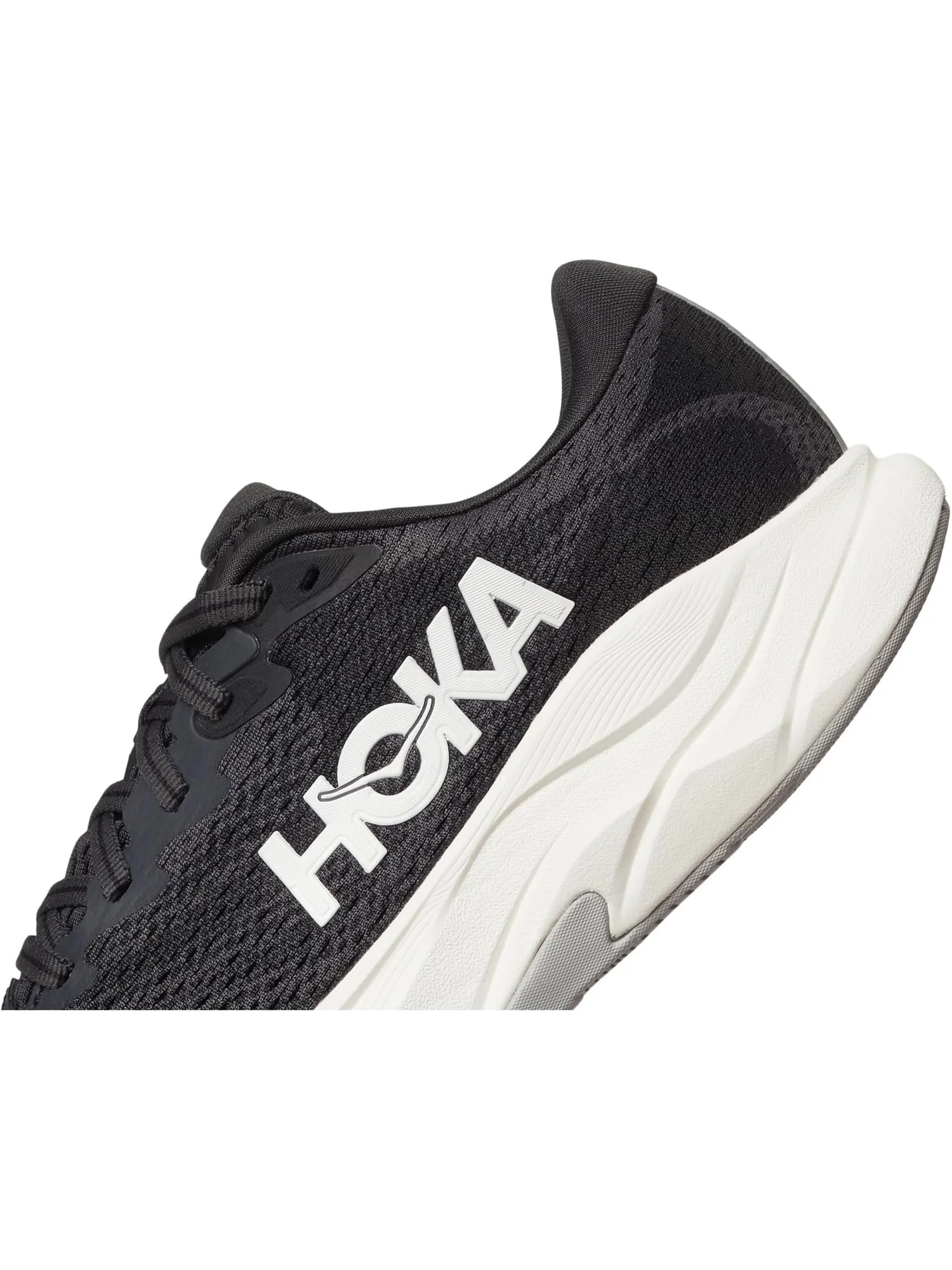 Кроссовки Hoka Kids Rincon 4 — изображение 6 из 7, черный/белый