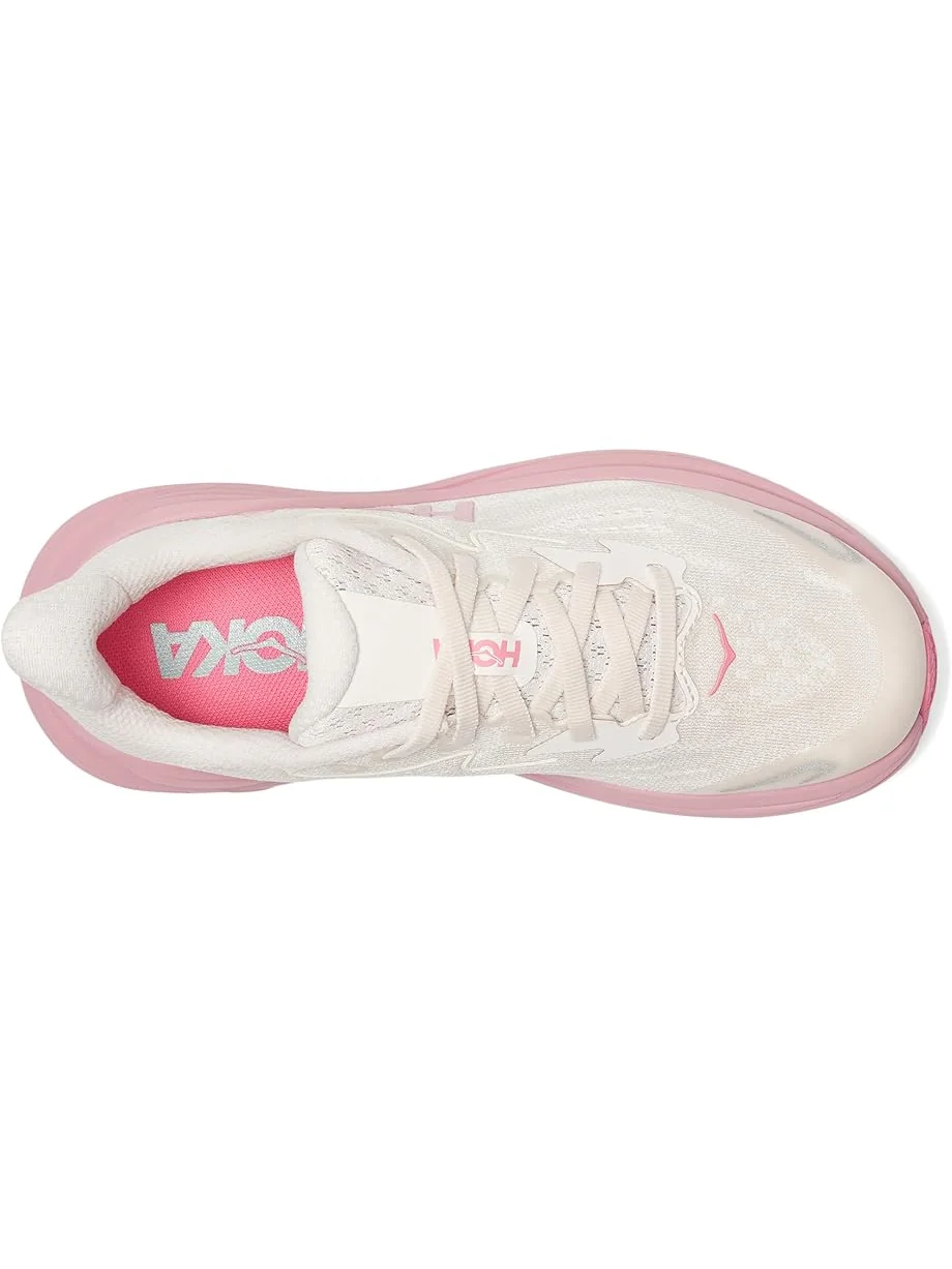 Кроссовки Hoka Kids Clifton 10 — изображение 2 из 7, розовый кремовый/розовый