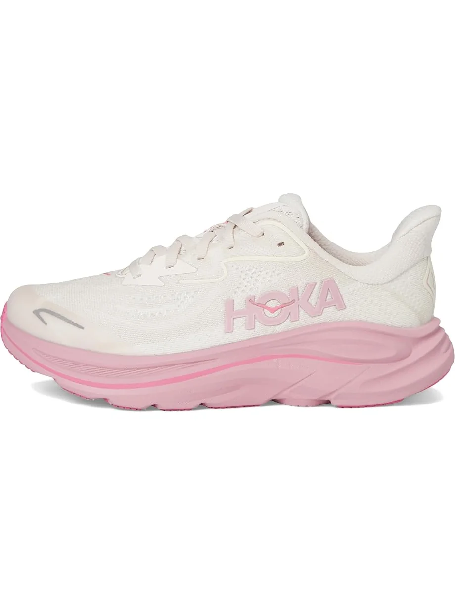 Кроссовки Hoka Kids Clifton 10 — изображение 4 из 7, розовый кремовый/розовый