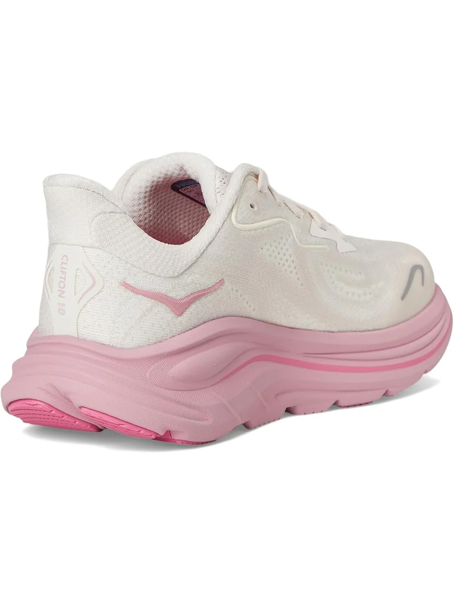 Кроссовки Hoka Kids Clifton 10 — изображение 5 из 7, розовый кремовый/розовый