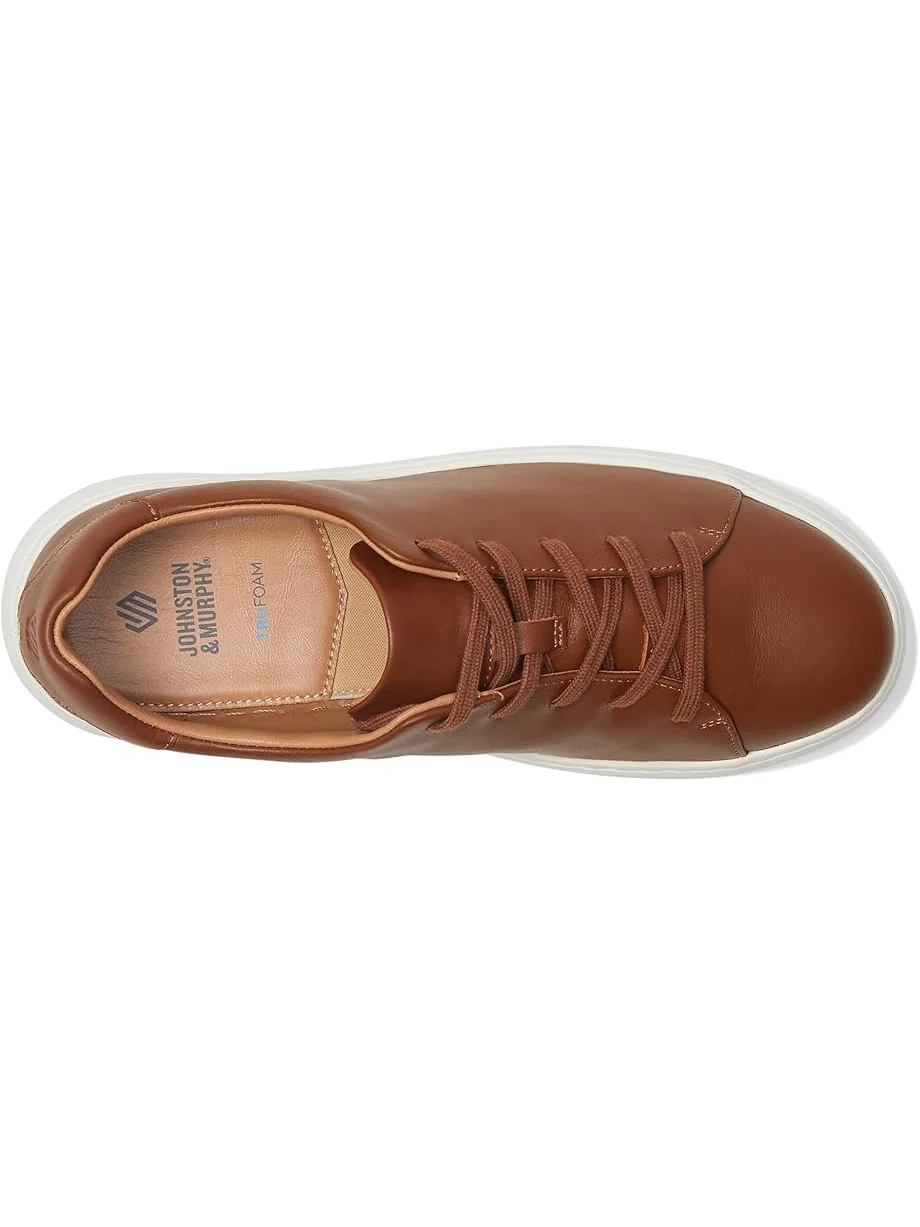 Кроссовки Johnston & Murphy Kids Anders Lace-To-Toe — изображение 2 из 7, бежевый