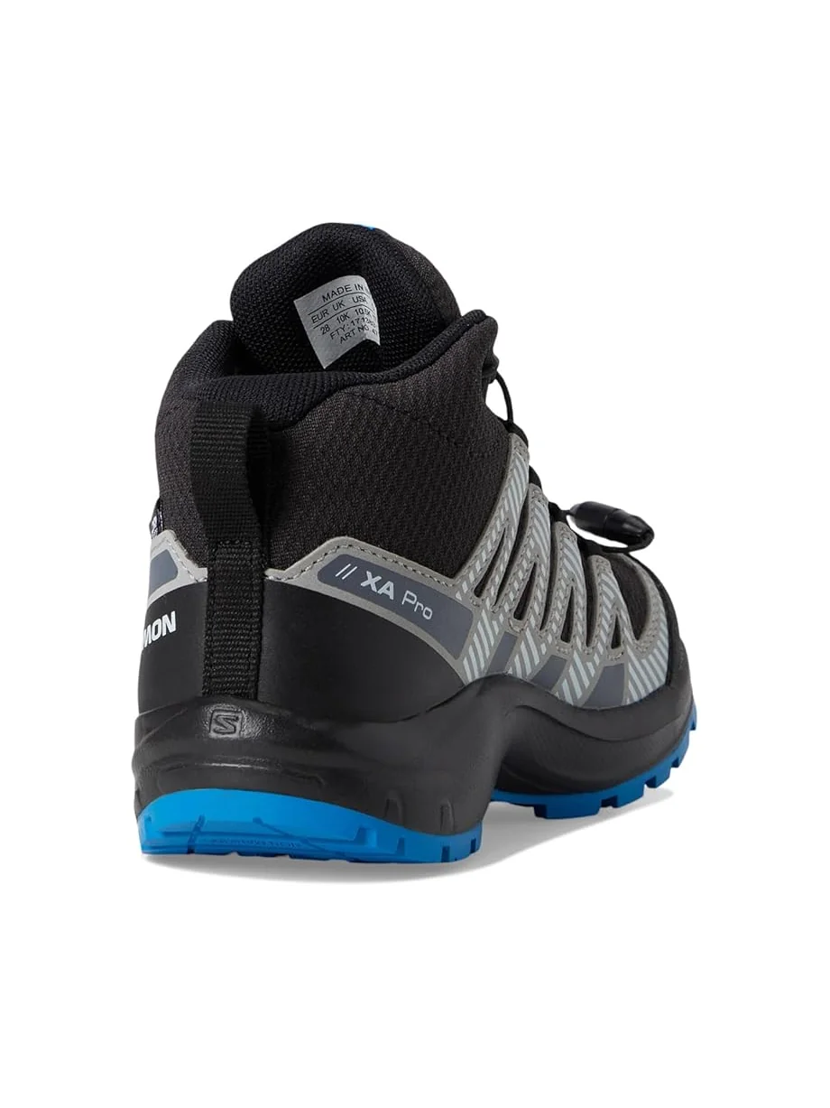 Кроссовки Salomon Kids Xa Pro V8 Mid Waterproof — изображение 5 из 7, черный//синий