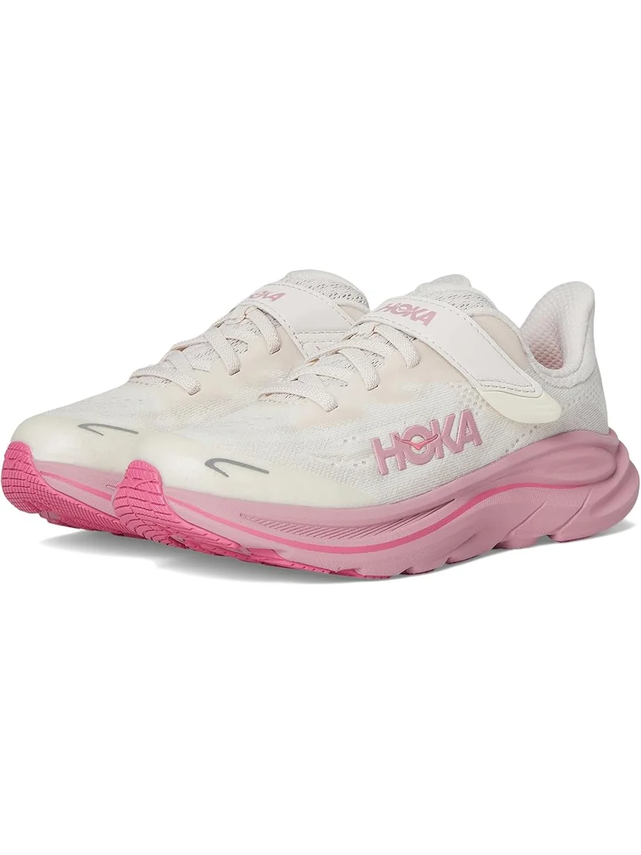 Кроссовки Hoka Kids Clifton 10 — изображение 1 из 7, розовый кремовый/розовый