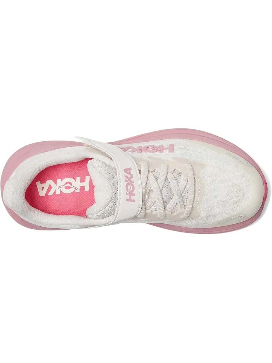 Кроссовки Hoka Kids Clifton 10 — изображение 2 из 7, розовый кремовый/розовый