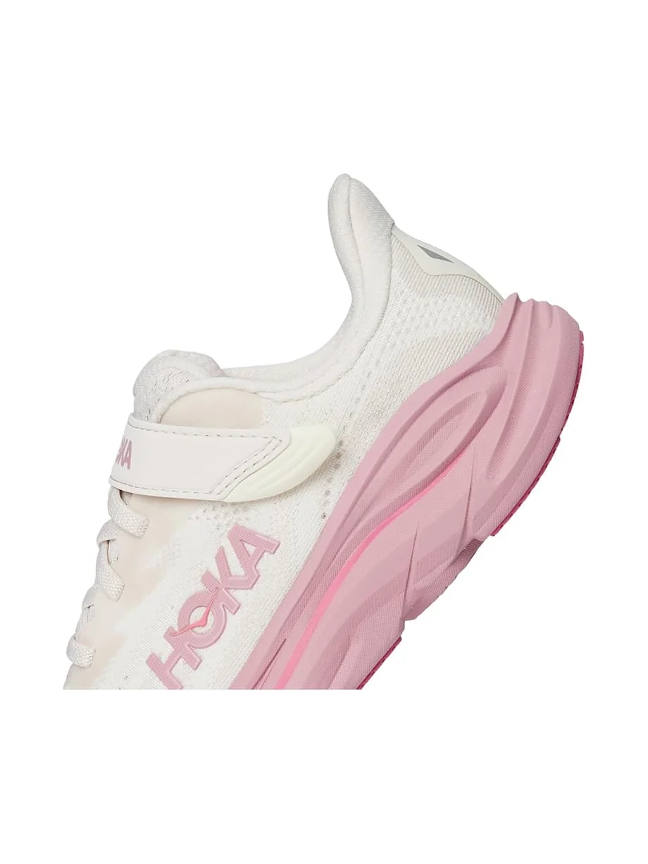 Кроссовки Hoka Kids Clifton 10 — изображение 6 из 7, розовый кремовый/розовый