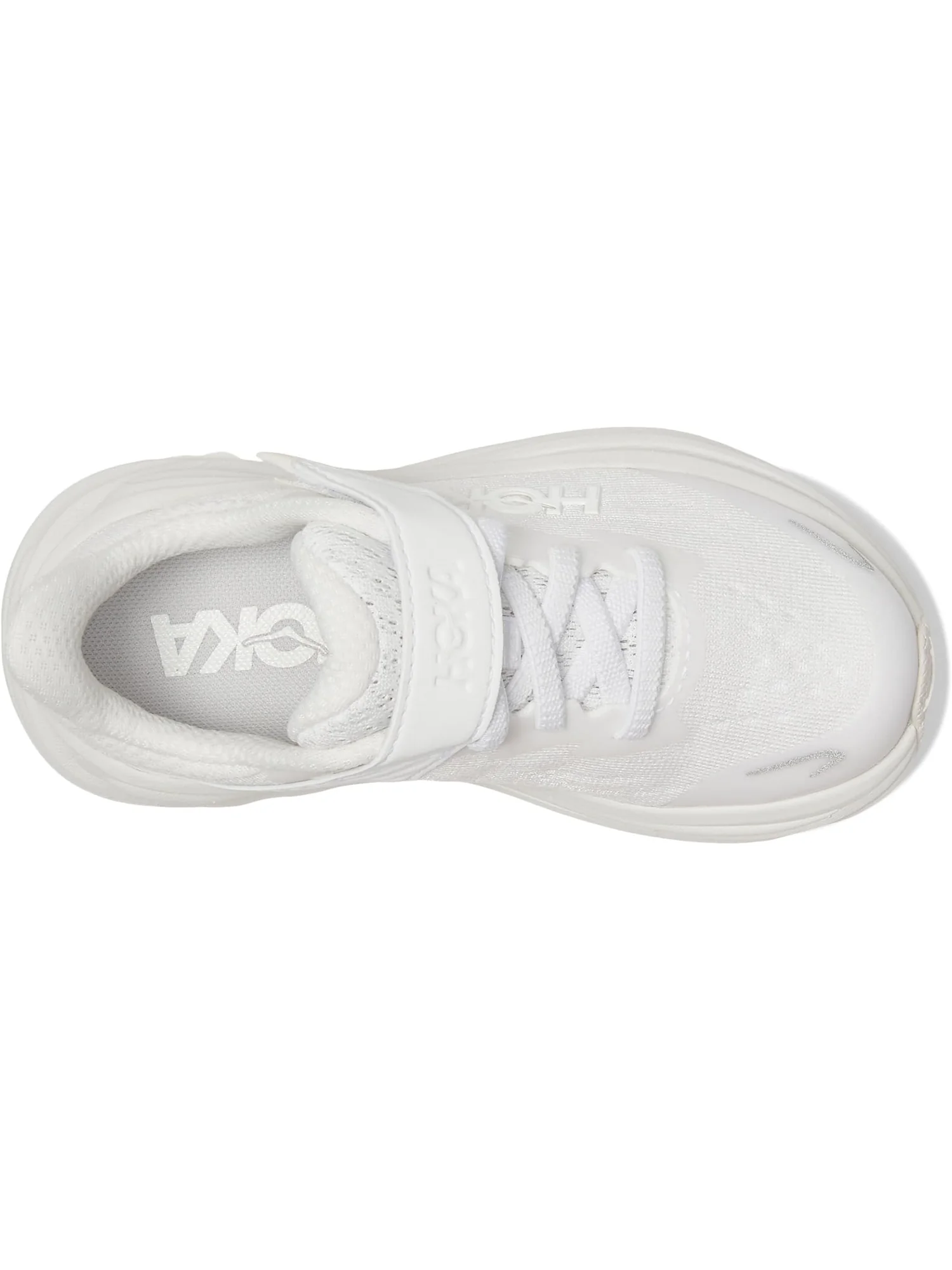 Кроссовки Hoka Kids Clifton 10 — изображение 2 из 7, белый/белый