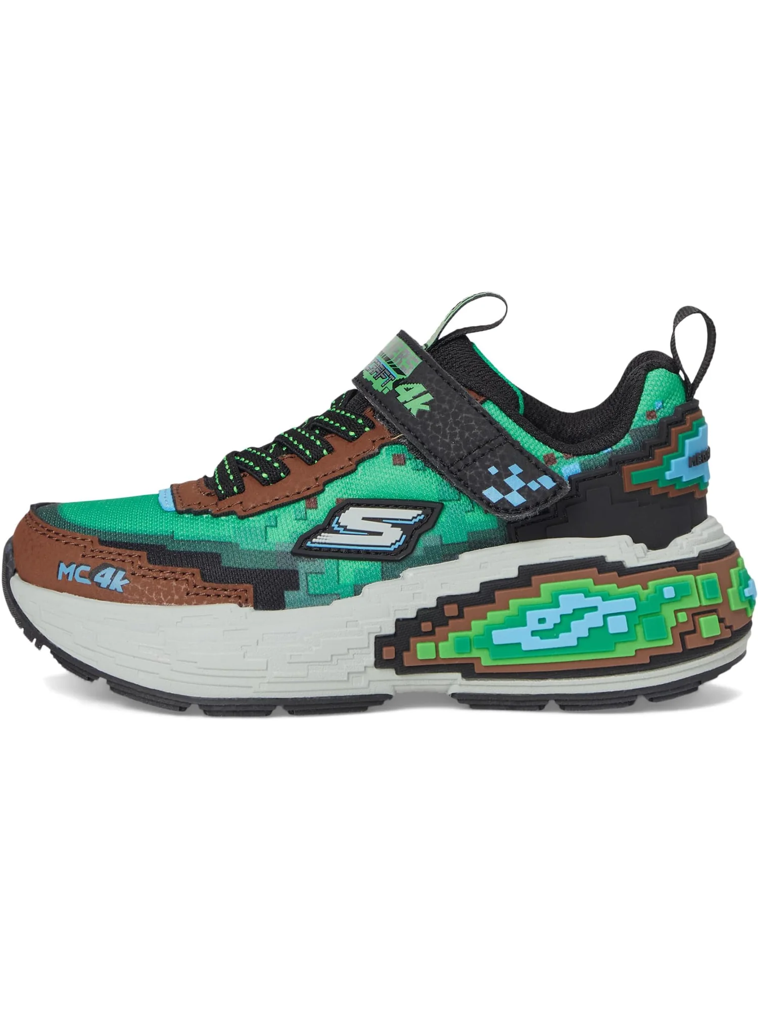Кроссовки SKECHERS KIDS Mega-Craft 4K 402160L — изображение 4 из 7, коричневый/мульти
