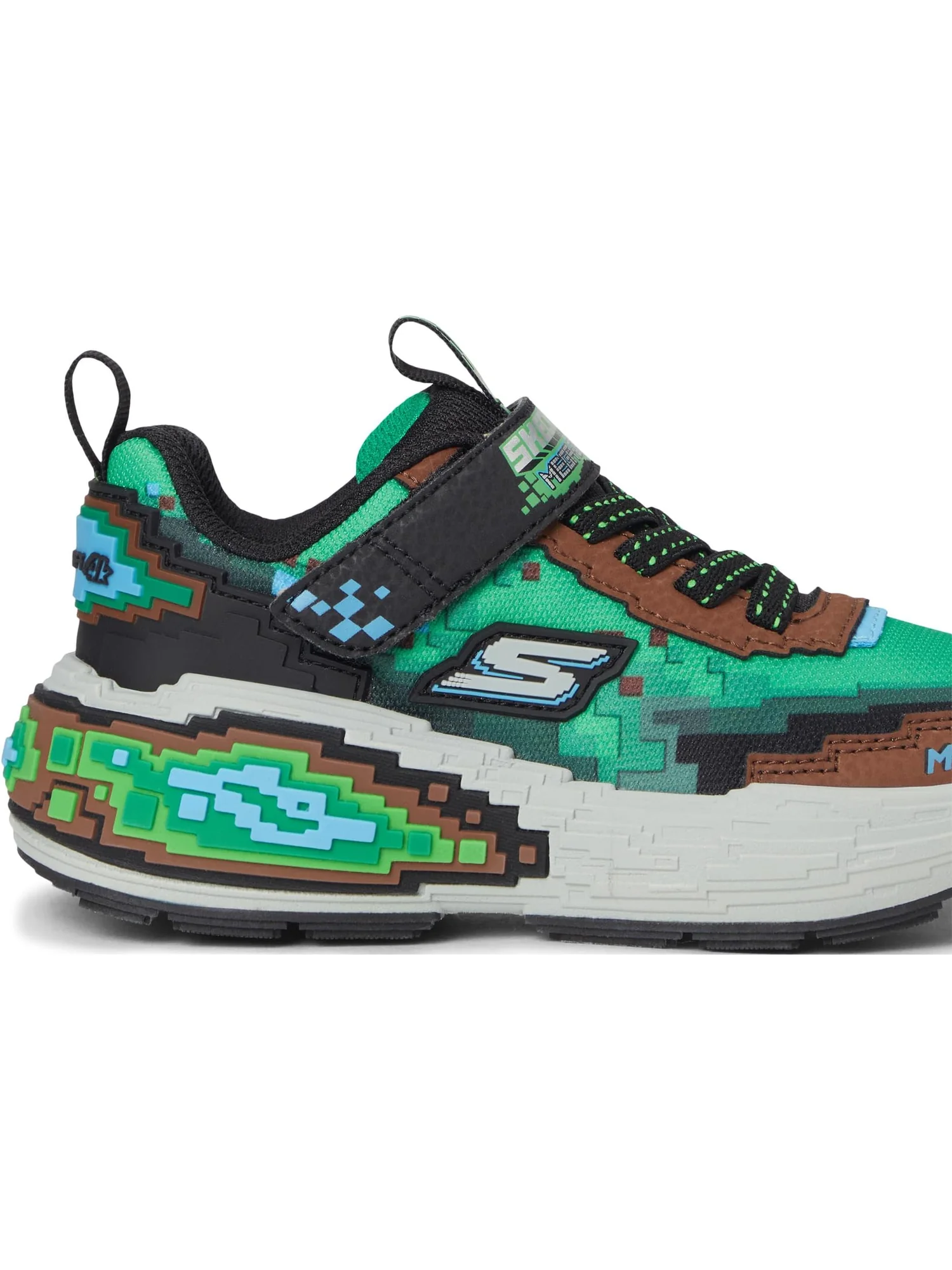 Кроссовки SKECHERS KIDS Mega-Craft 4K 402160L — изображение 6 из 7, коричневый/мульти
