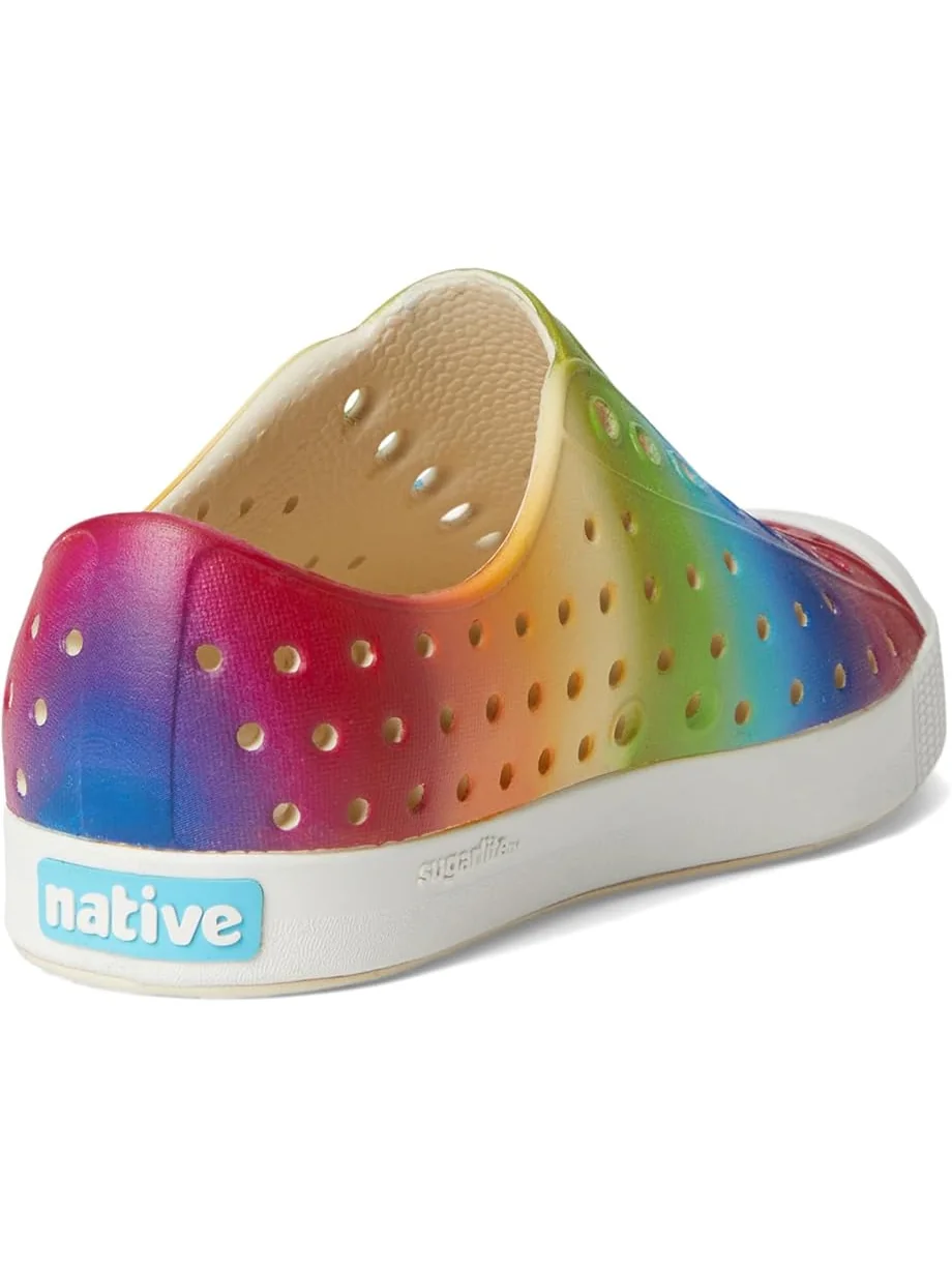 Кроссовки Native Shoes Kids Jefferson Print — изображение 5 из 7, белый/белый