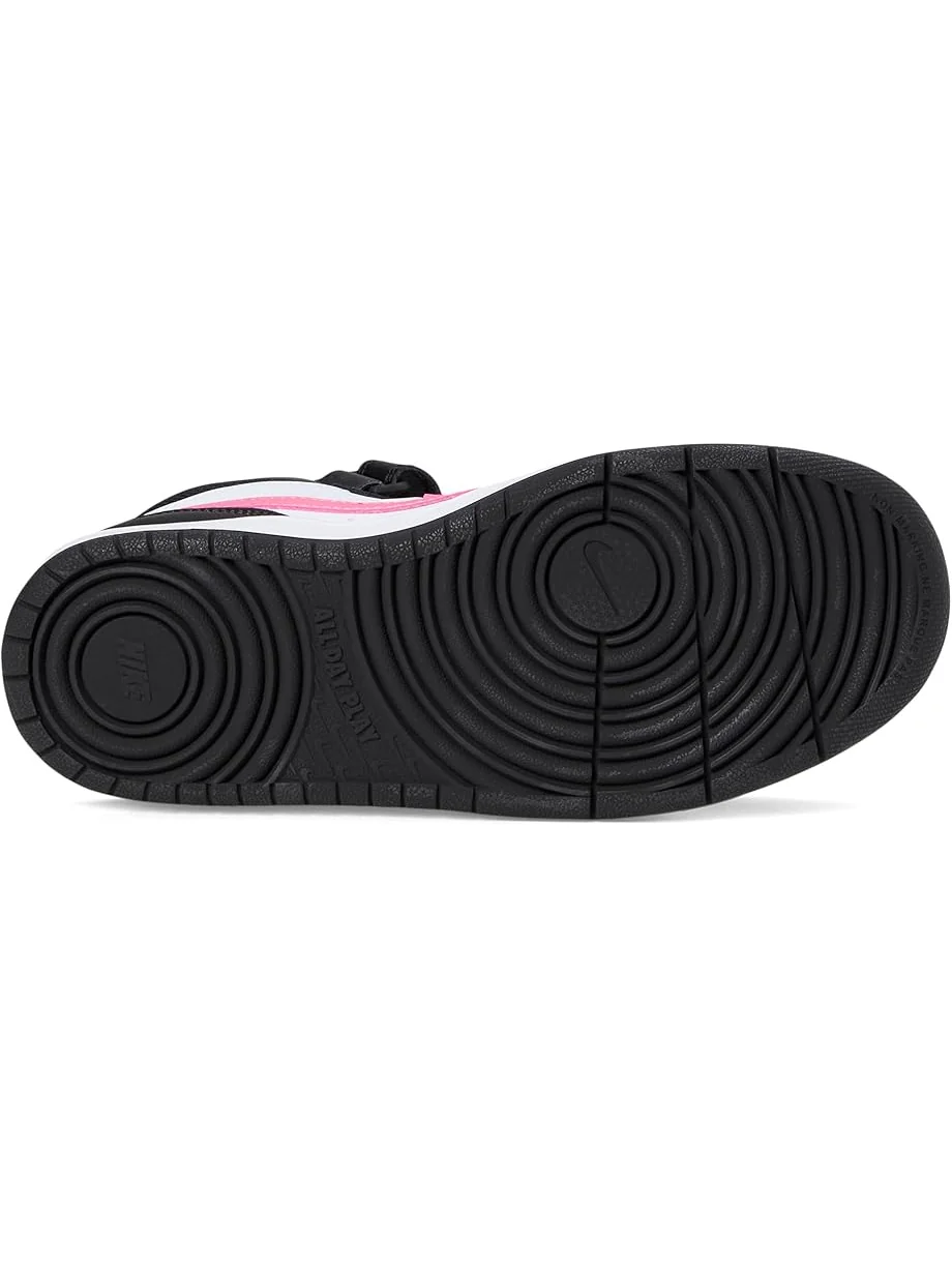 Кроссовки Nike Kids Court Borough Mid 2 — изображение 3 из 7, черный//белый