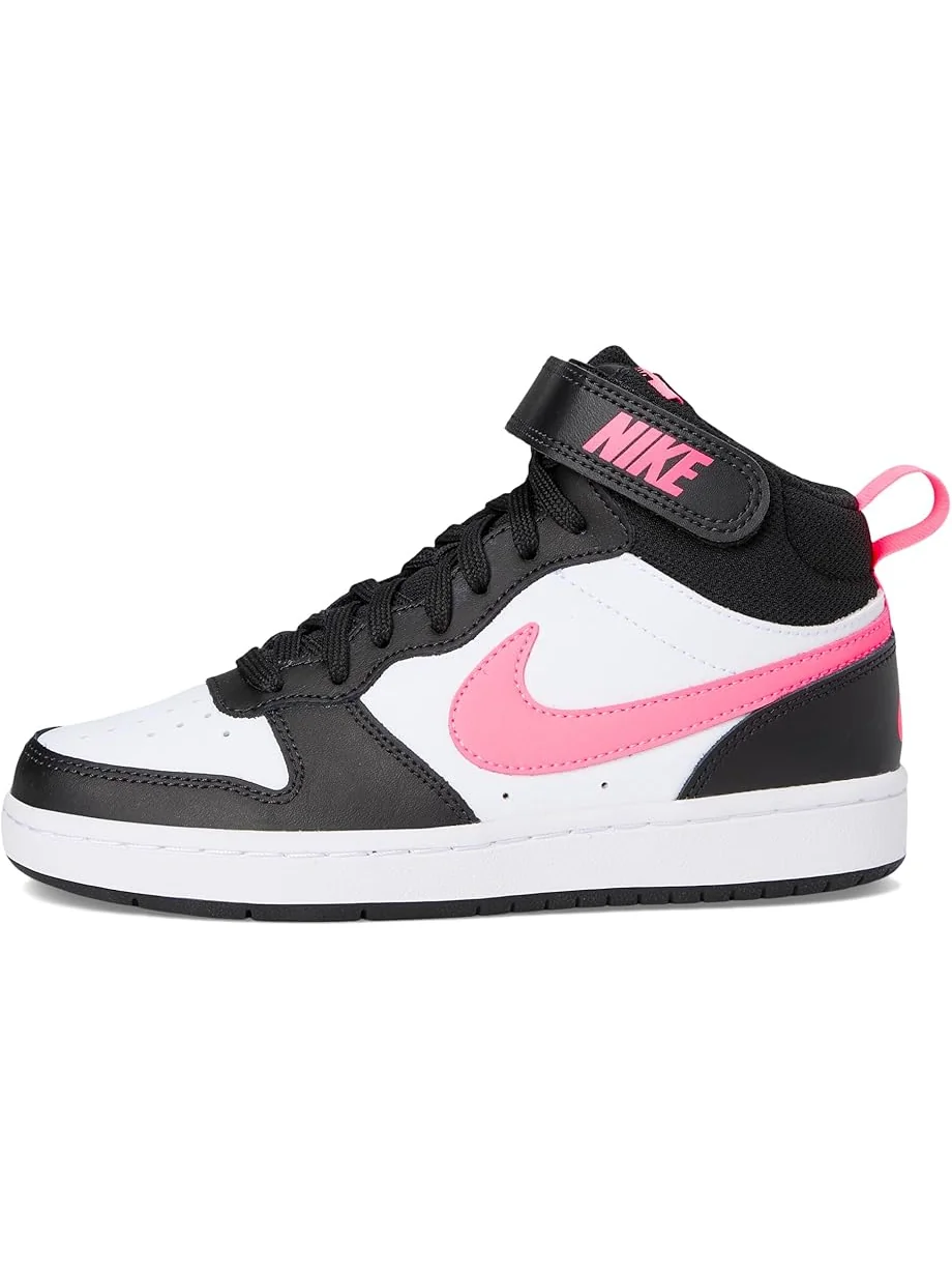 Кроссовки Nike Kids Court Borough Mid 2 — изображение 4 из 7, черный//белый