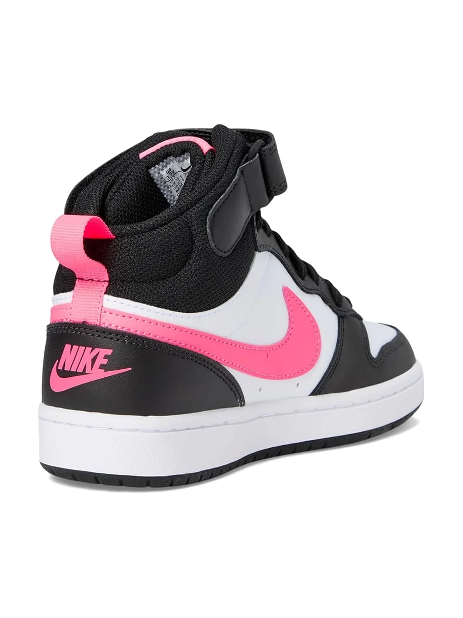 Кроссовки Nike Kids Court Borough Mid 2 — изображение 5 из 7, черный//белый