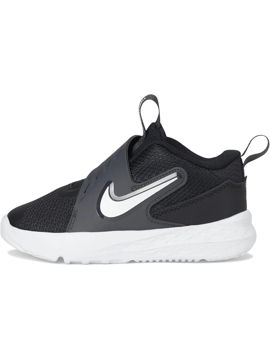 Кроссовки Nike Kids Team Hustle D 12 — изображение 4 из 7, черный/белый