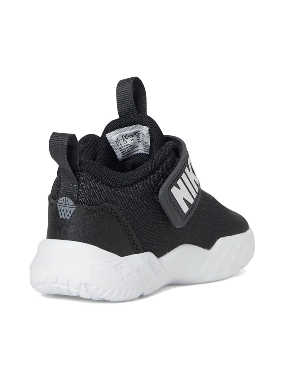 Кроссовки Nike Kids Team Hustle D 12 — изображение 5 из 7, черный/белый