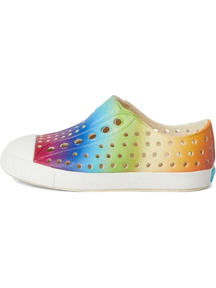 Кроссовки Native Shoes Kids Jefferson Print — изображение 4 из 7, белый/белый