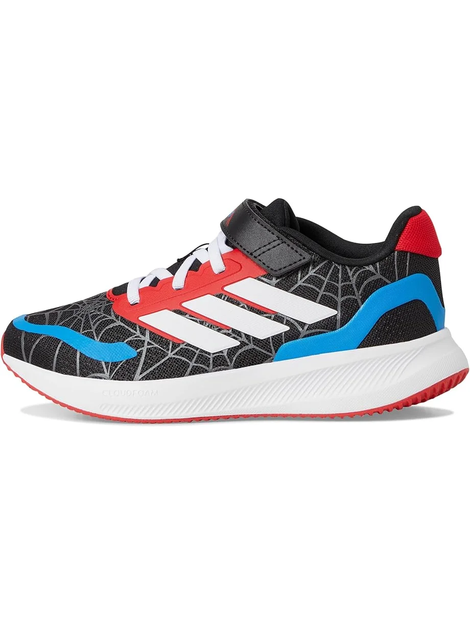 Кроссовки adidas Kids Marvel Spider-Man Run Falcon Shoes — изображение 4 из 7, черный/белый