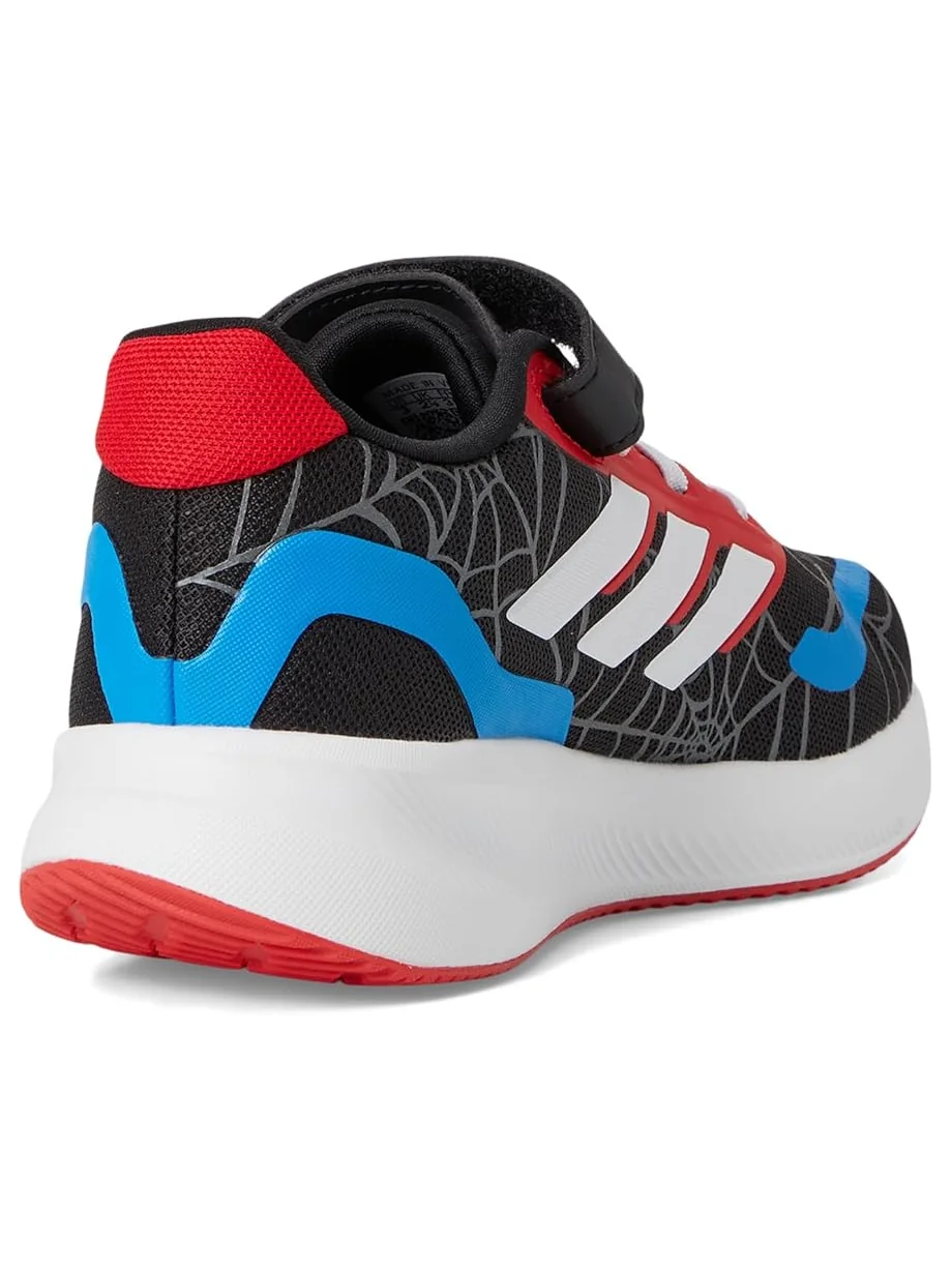 Кроссовки adidas Kids Marvel Spider-Man Run Falcon Shoes — изображение 5 из 7, черный/белый