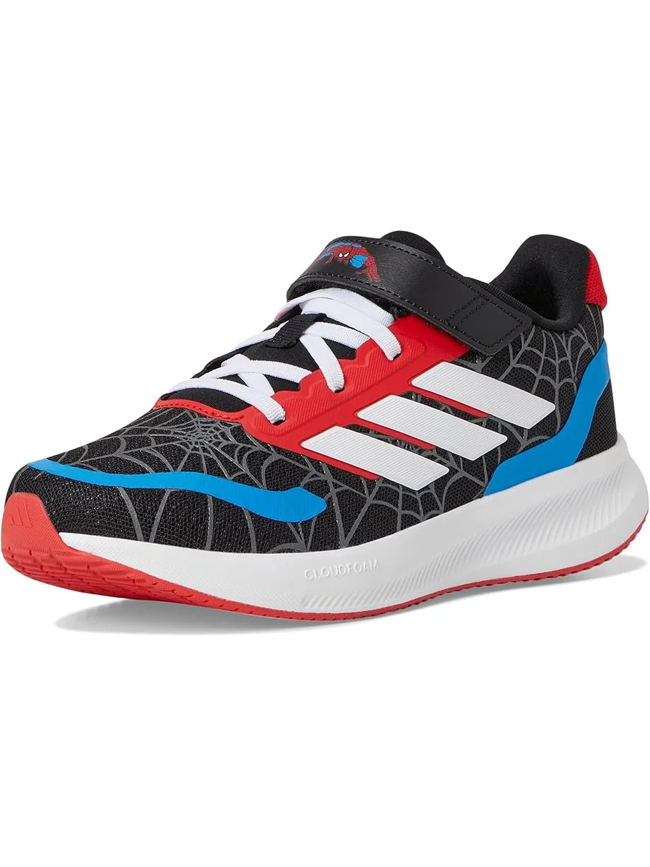 Кроссовки adidas Kids Marvel Spider-Man Run Falcon Shoes — изображение 7 из 7, черный/белый