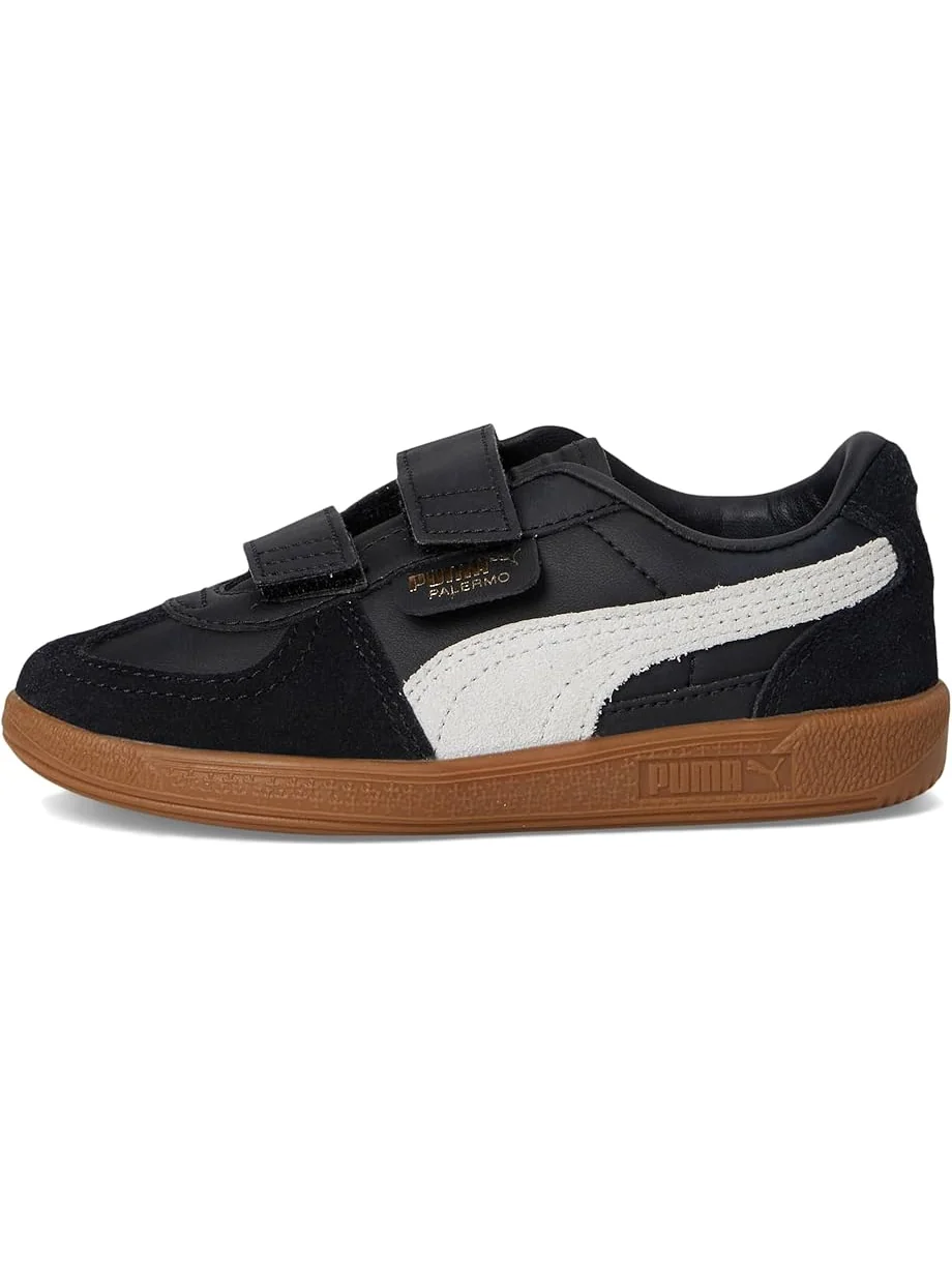 Кроссовки PUMA Kids Palermo Hook and Loop — изображение 4 из 7, черный/серый