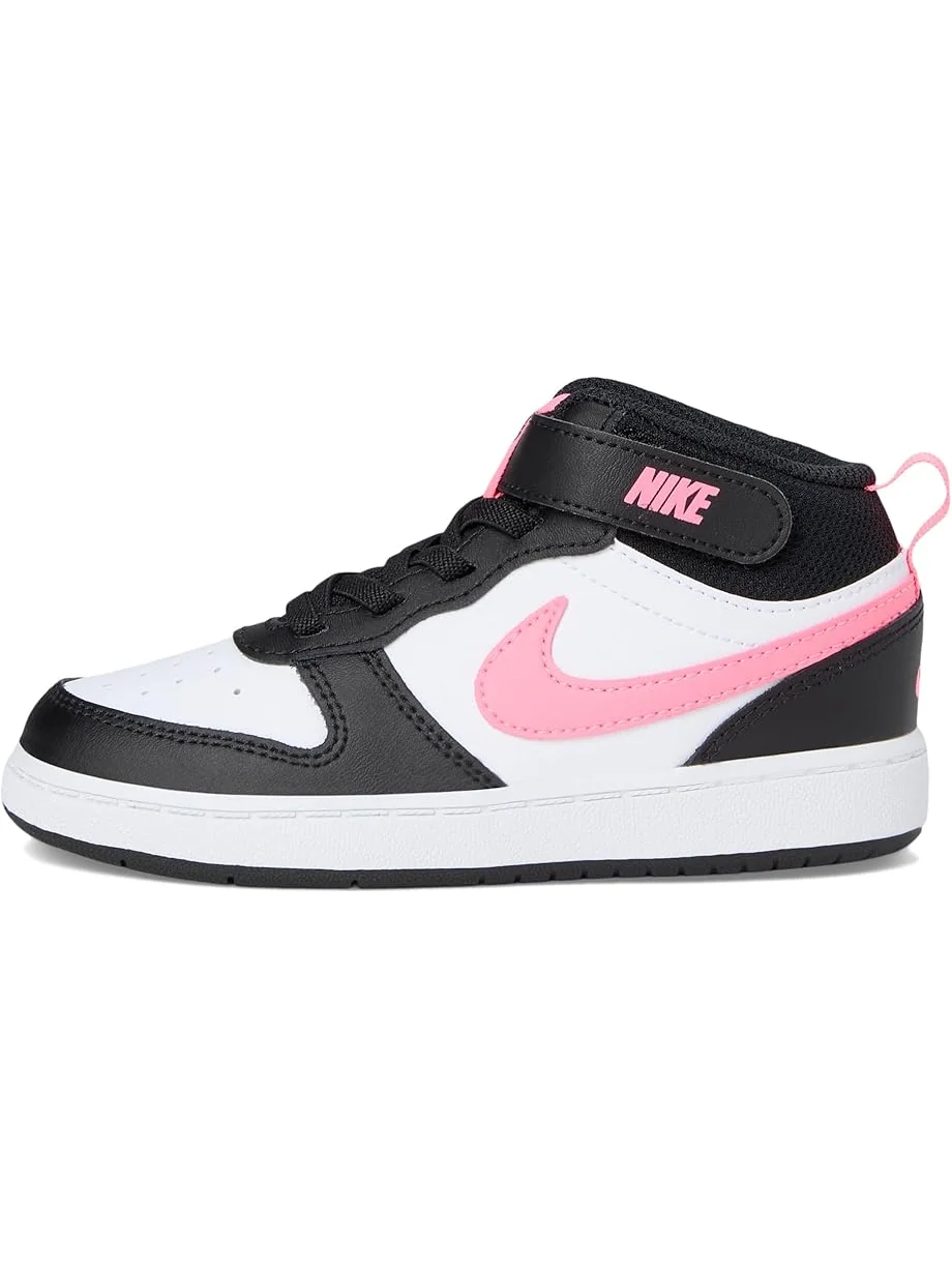 Кроссовки Nike Kids Court Borough Mid 2 — изображение 4 из 7, черный//белый