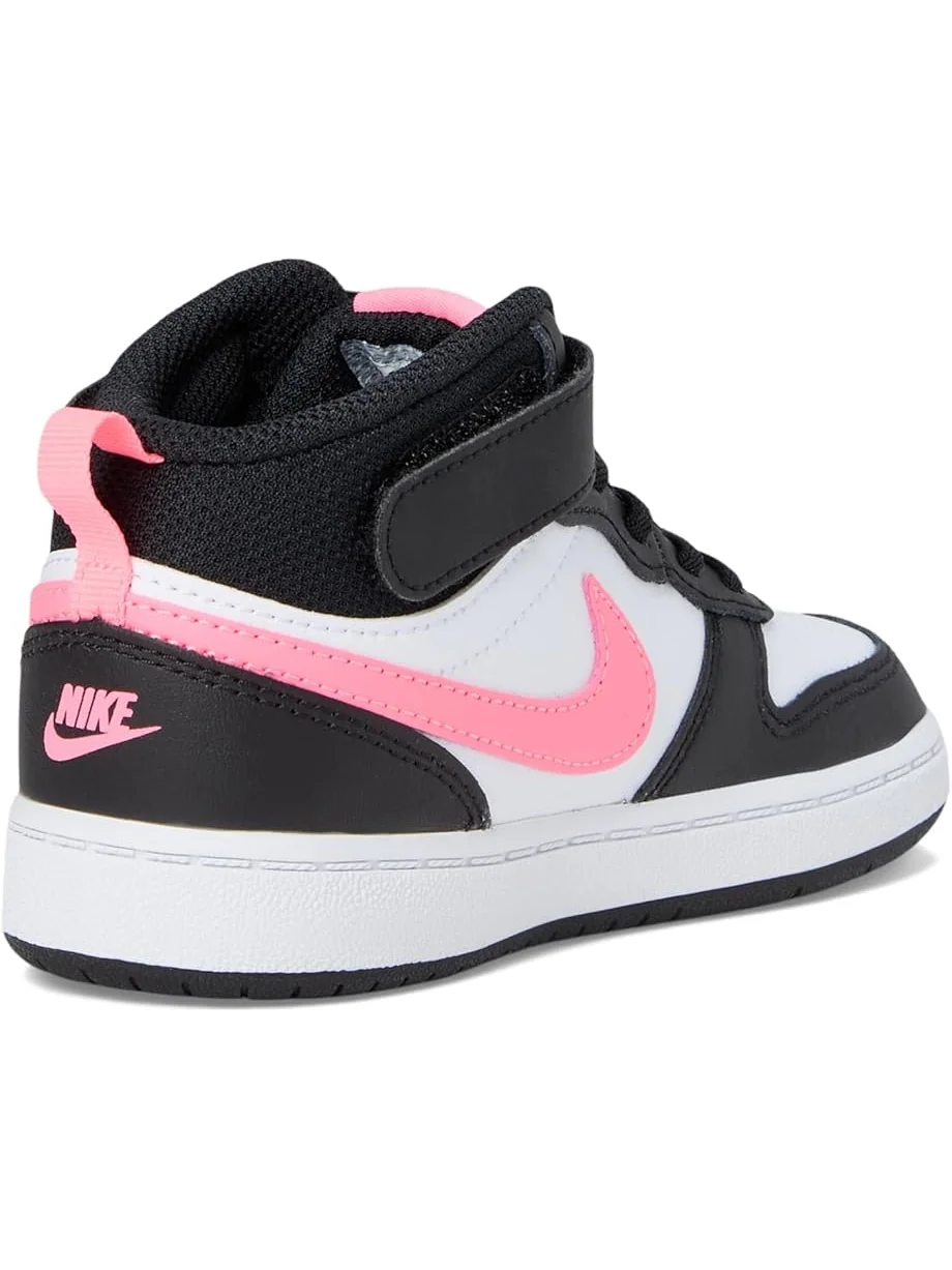 Кроссовки Nike Kids Court Borough Mid 2 — изображение 5 из 7, черный//белый