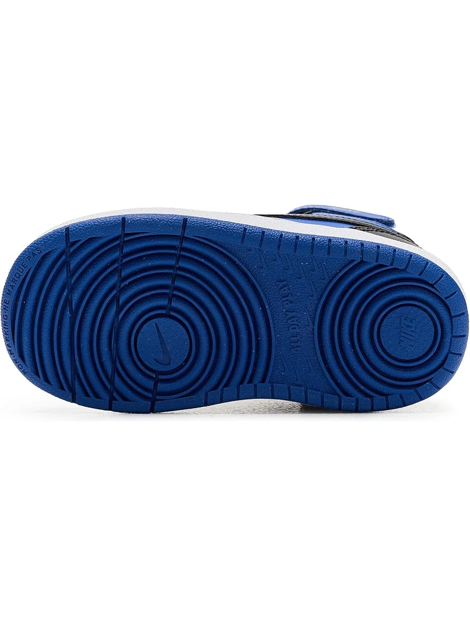Детские кроссовки Nike Kids Court Borough Mid 2 (Infant/Toddler) — изображение 5 из 7, черный/белый