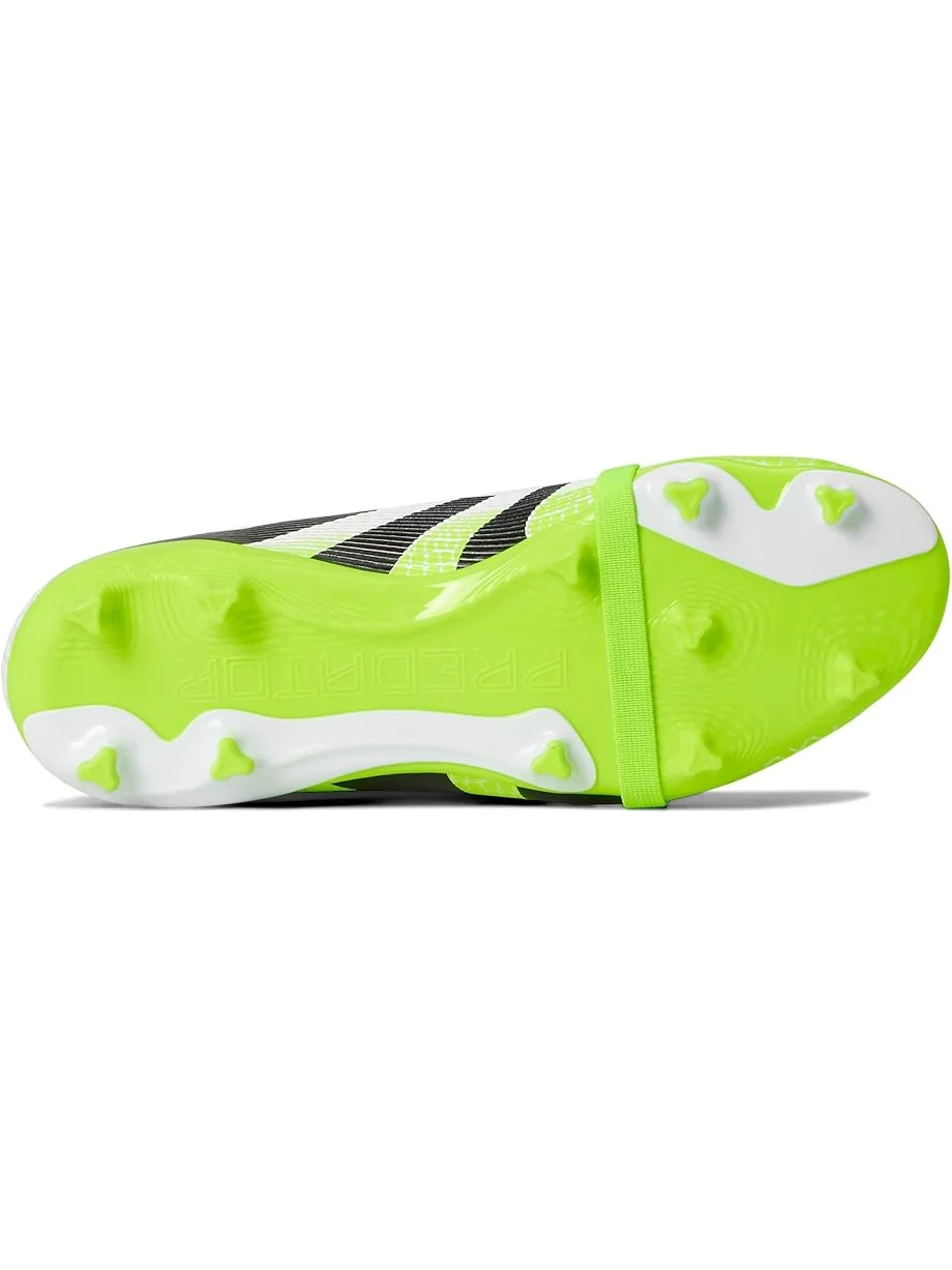 Кроссовки adidas Kids League Predator Fold-Over Tongue Firm Ground/Multi Ground Cleats — изображение 3 из 7, белый/черный