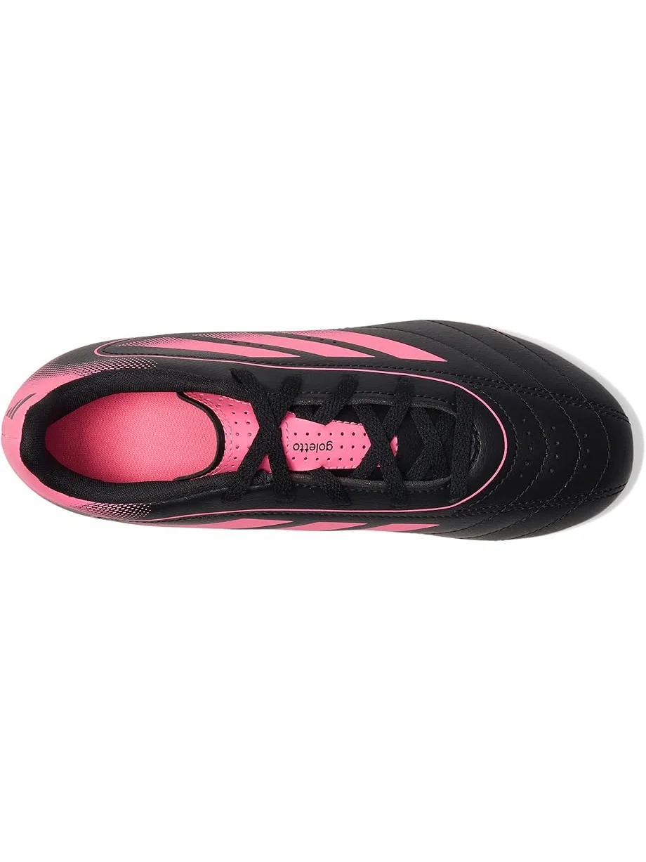 Кроссовки adidas Kids Goletto Ix Firm Ground/Multi Ground Soccer Cleats — изображение 2 из 7, черный/розовый/черный