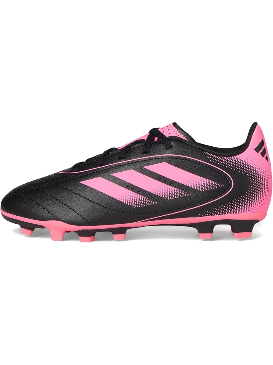 Кроссовки adidas Kids Goletto Ix Firm Ground/Multi Ground Soccer Cleats — изображение 4 из 7, черный/розовый/черный