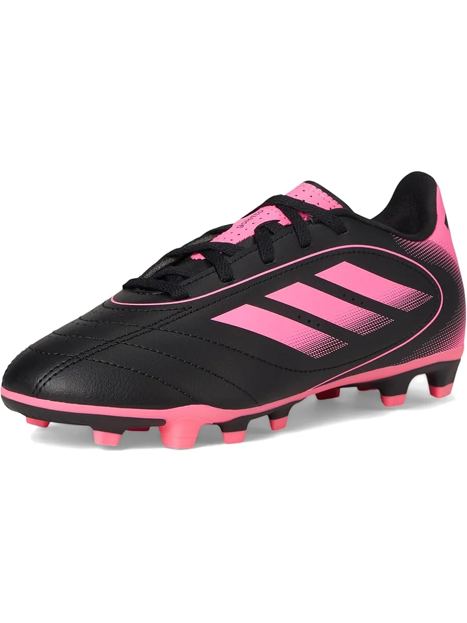 Кроссовки adidas Kids Goletto Ix Firm Ground/Multi Ground Soccer Cleats — изображение 7 из 7, черный/розовый/черный