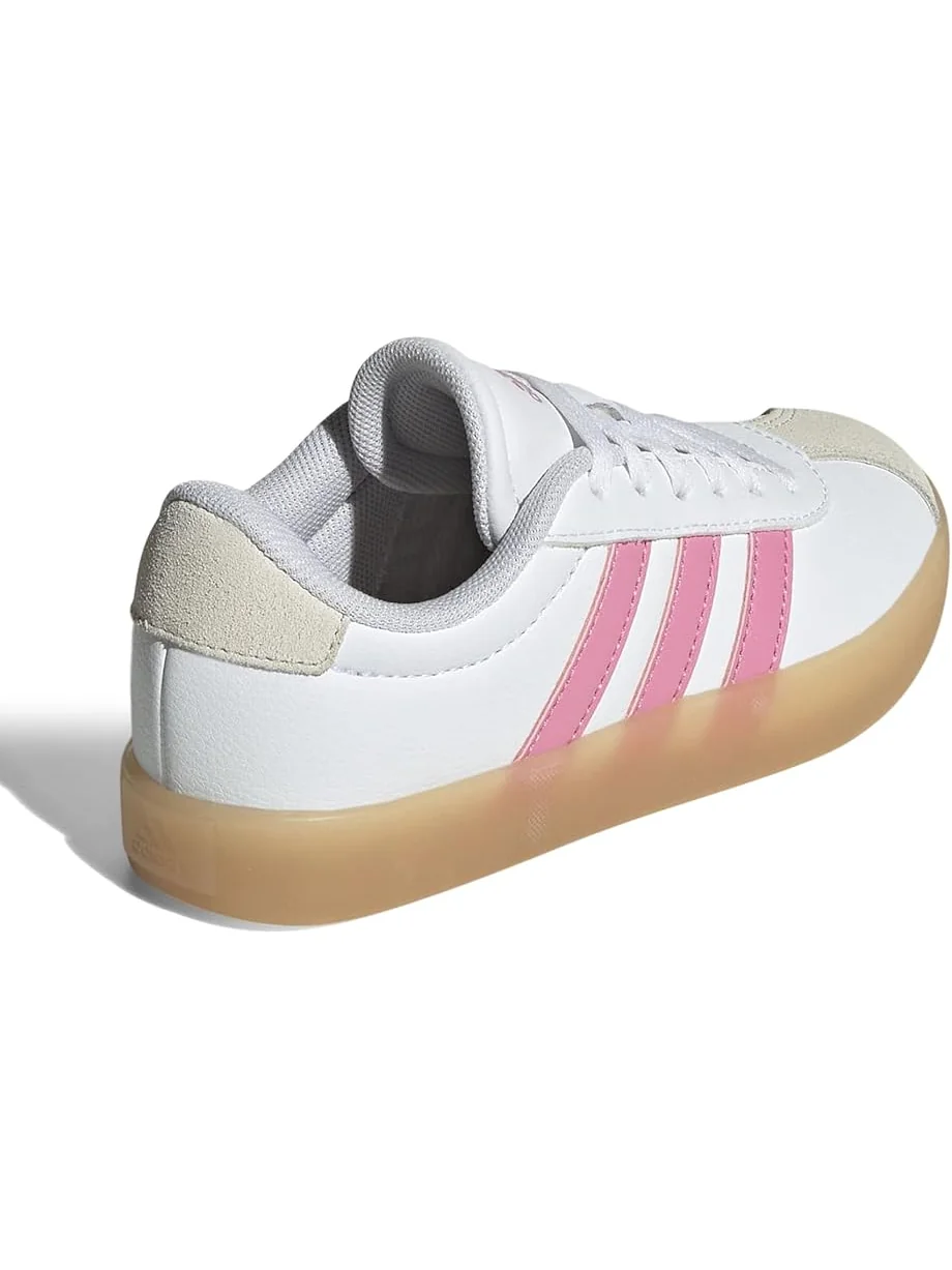 Кроссовки adidas Kids Vl Court 3.0 Shoes — изображение 5 из 5, белый/розовый