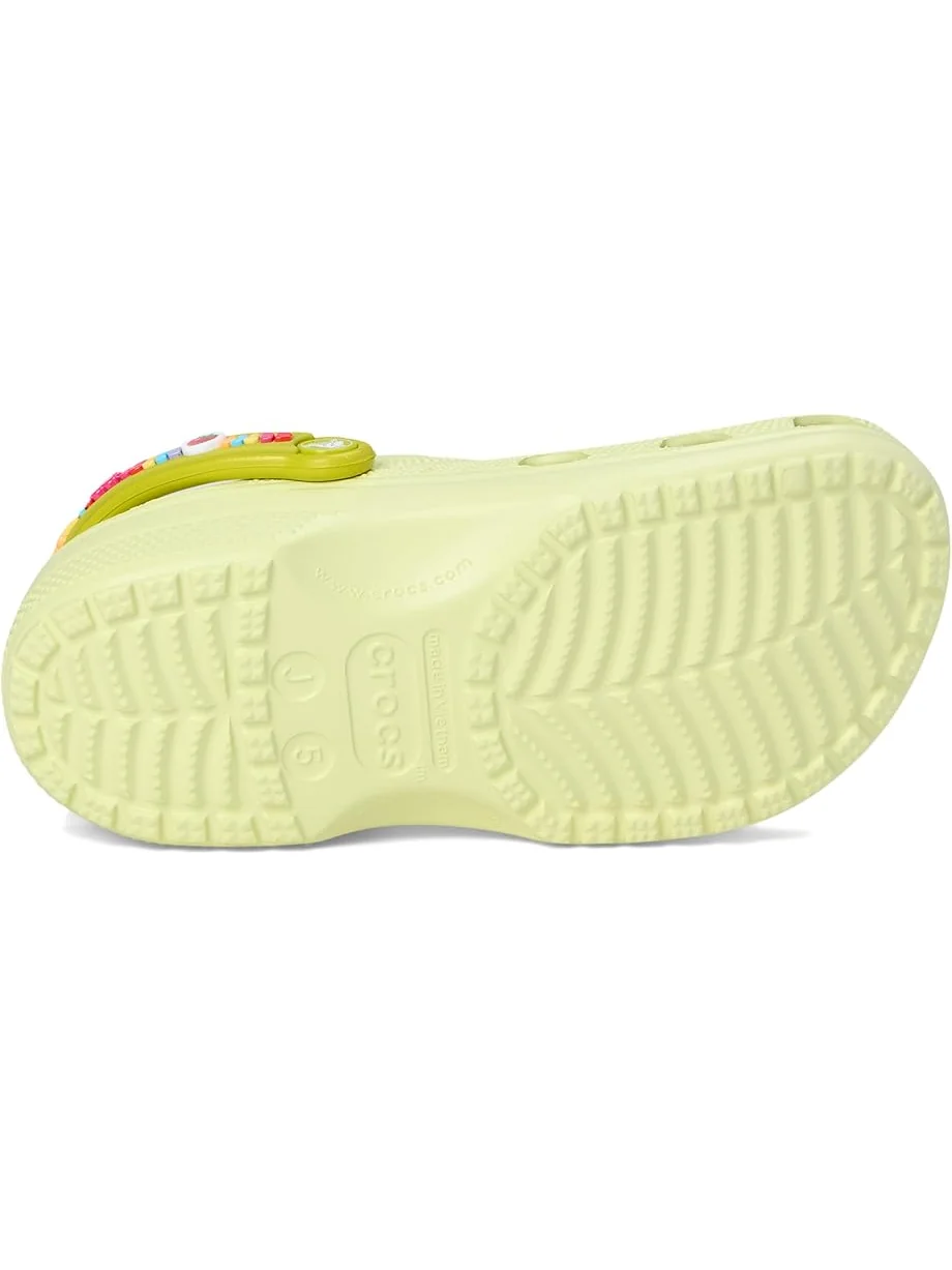 Сабо Crocs Kids Classic Clogs with Jibbitz Shoe Charms — изображение 3 из 7, зеленый