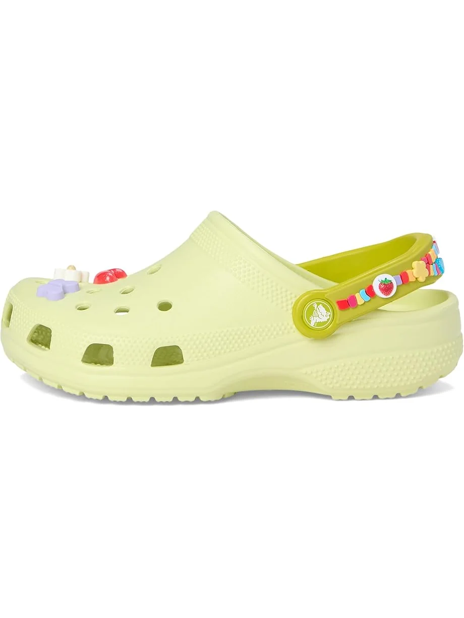 Сабо Crocs Kids Classic Clogs with Jibbitz Shoe Charms — изображение 4 из 7, зеленый