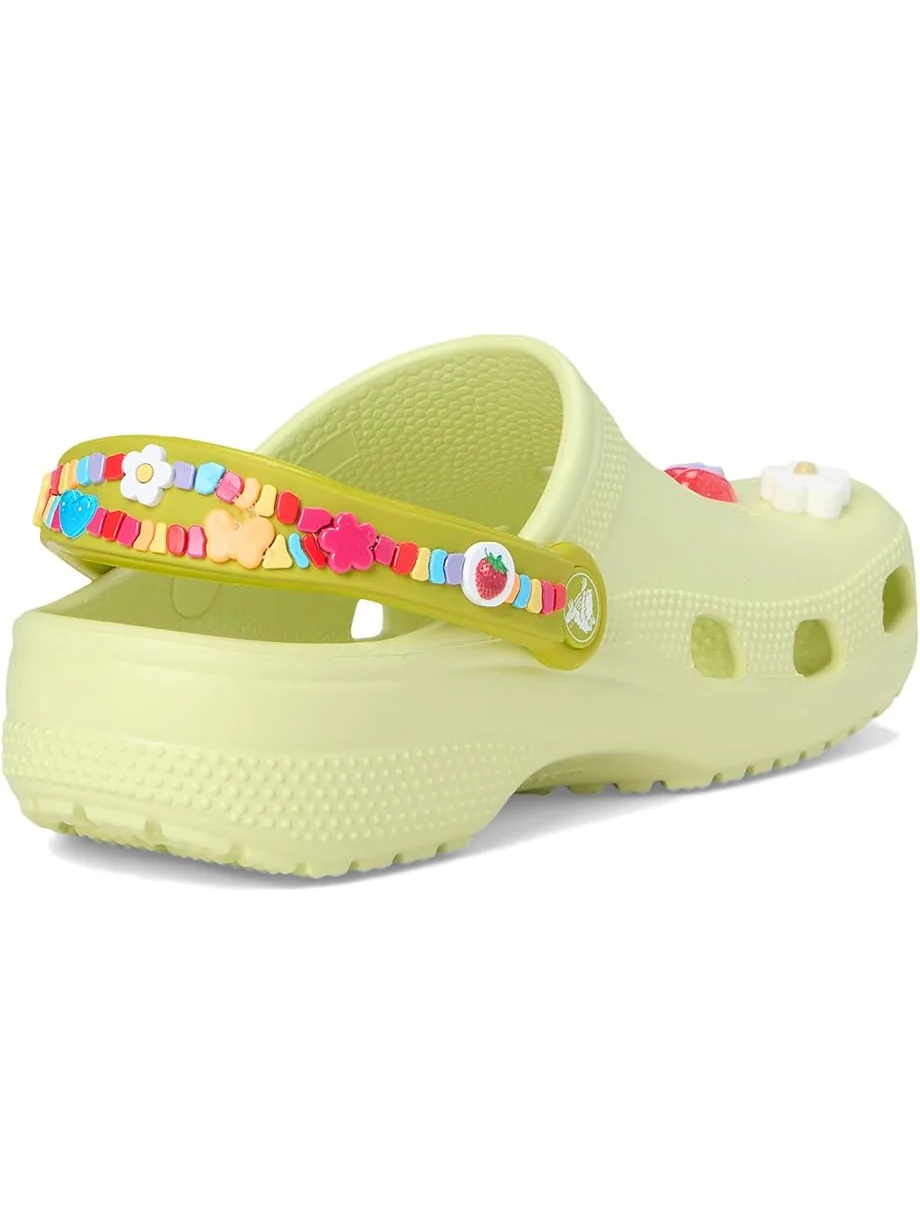 Сабо Crocs Kids Classic Clogs with Jibbitz Shoe Charms — изображение 5 из 7, зеленый