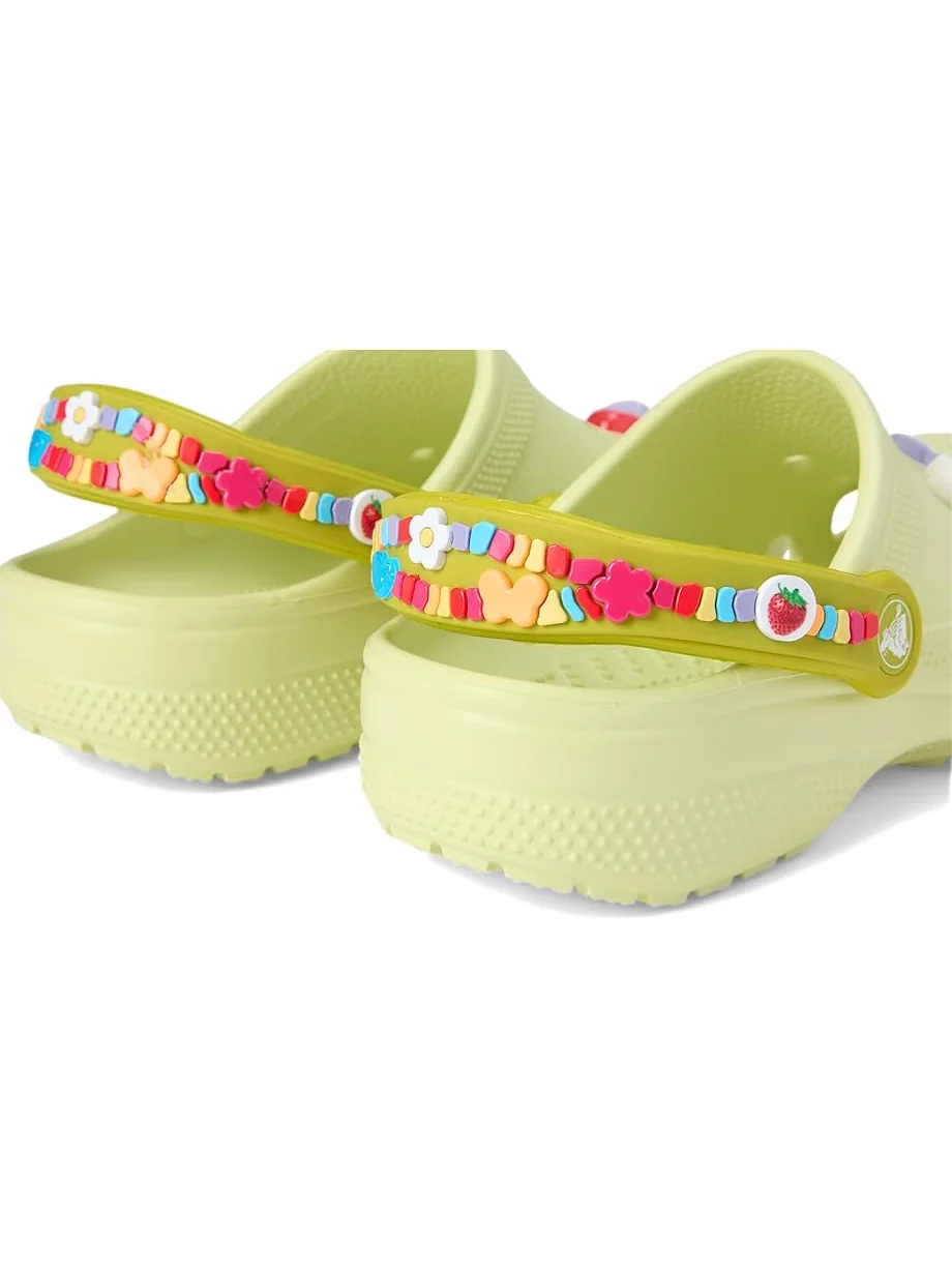 Сабо Crocs Kids Classic Clogs with Jibbitz Shoe Charms — изображение 6 из 7, зеленый