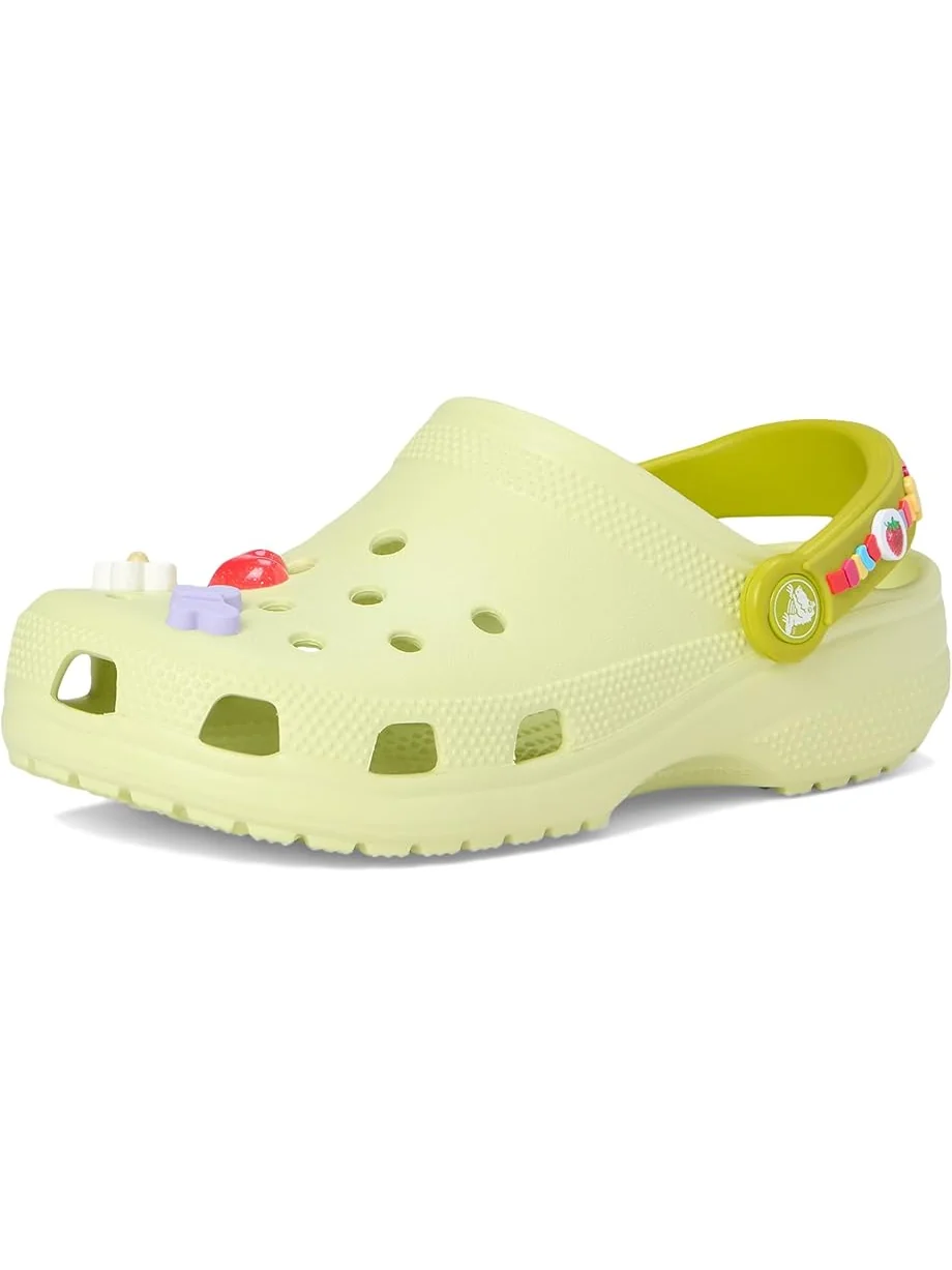 Сабо Crocs Kids Classic Clogs with Jibbitz Shoe Charms — изображение 7 из 7, зеленый