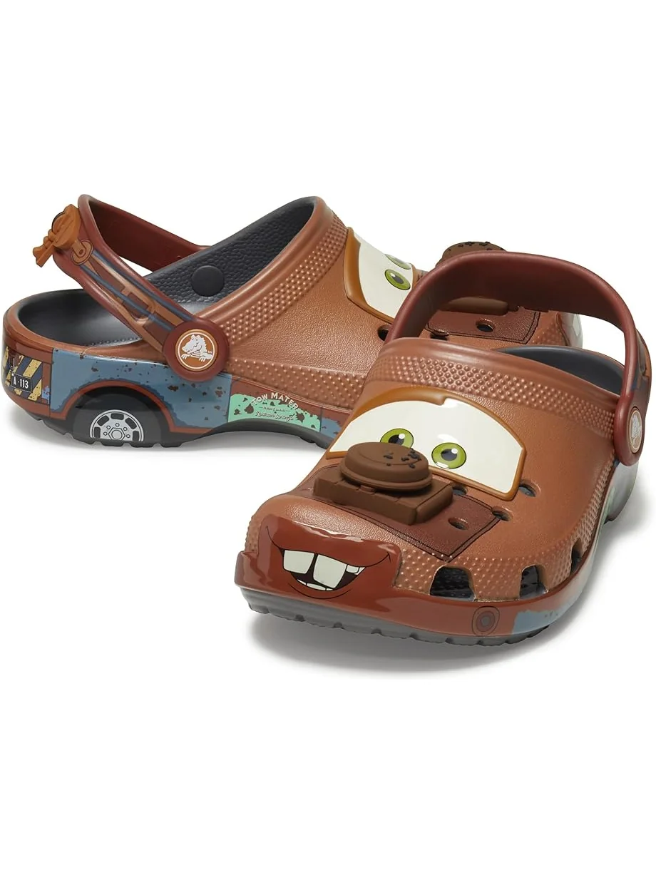 Сабо Crocs Kids Cars Mater Classic Clog, цвет Cars Mater — коричневый